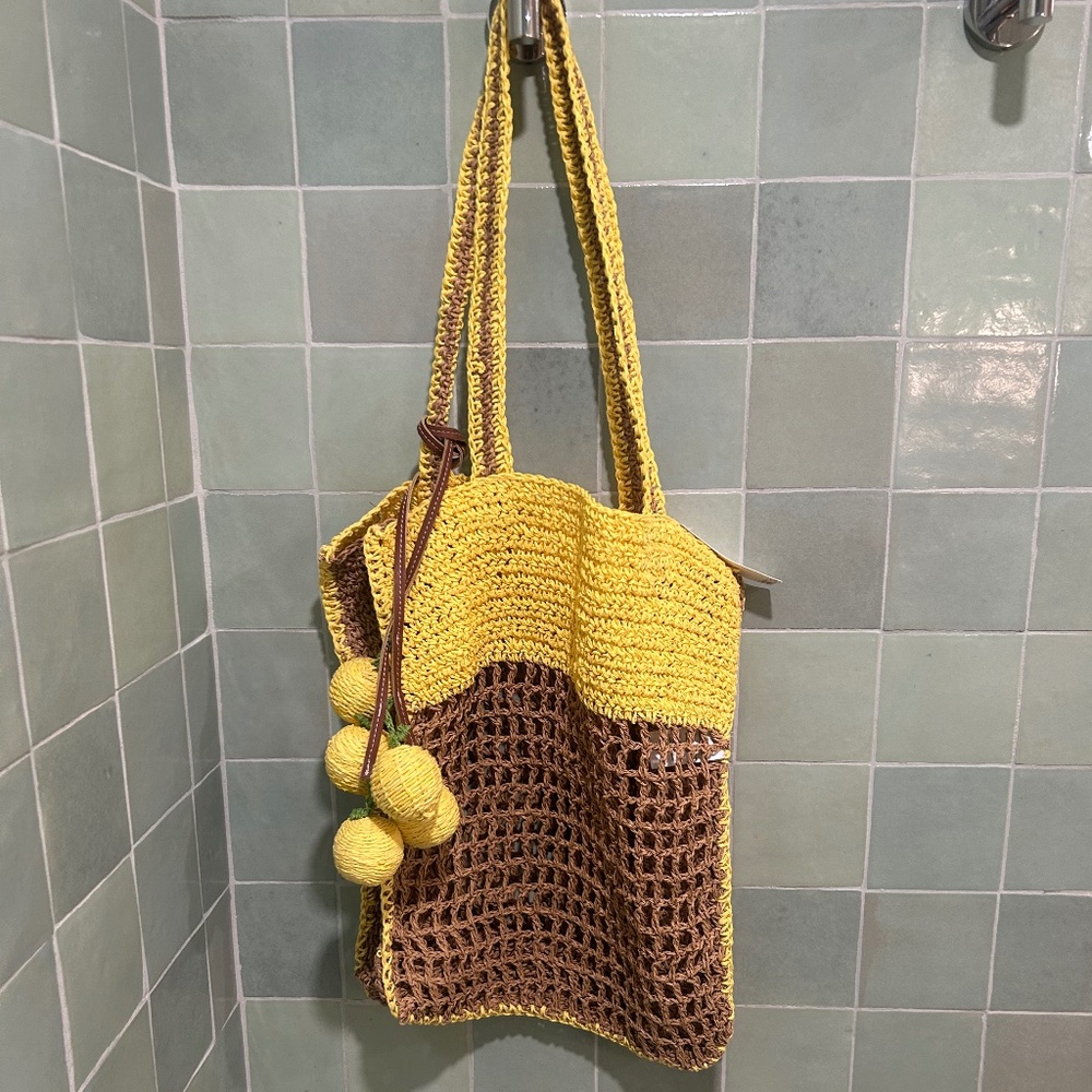 Anthropologie / Summer bag / NWT / Straw tote